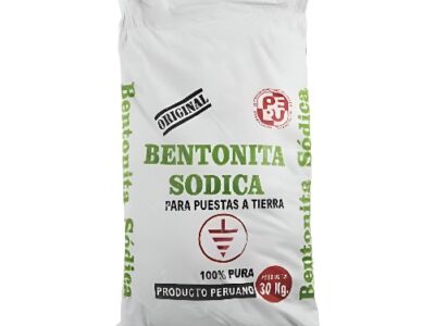 Bentonita sódica para pozo a tierra 30kg