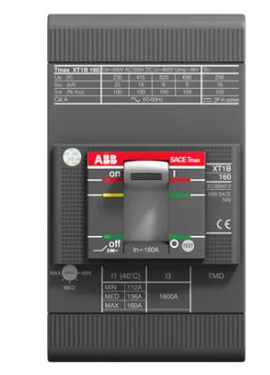 Interruptor XT1N TMD 3x80A ABB 65/36/36kA