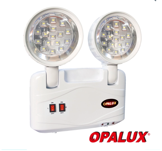 Luminaria Emergencia LED OPALUX 16W 32 LEDs 9 Hrs